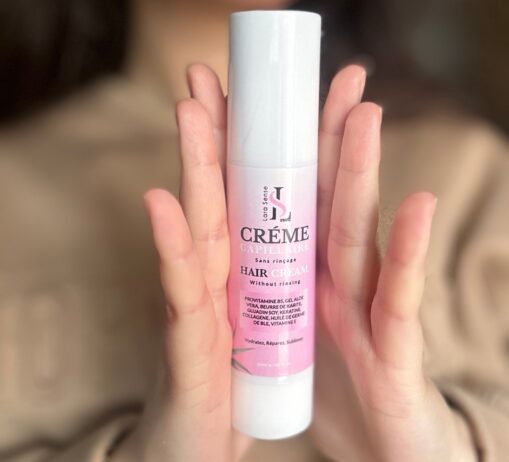 Crème capillaire sans rinçage